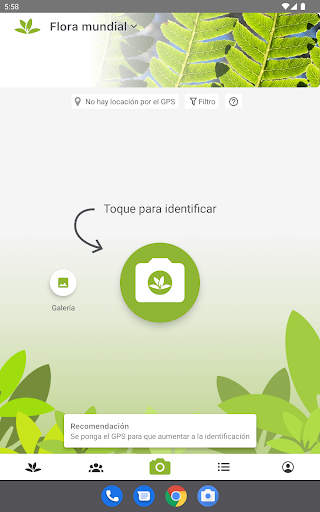 Captura de pantalla de PlantNet Identifica Plantas