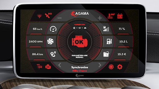 Captura de pantalla de AGAMA Car Launcher