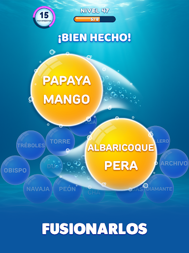 Captura de pantalla de Bubble Word Jam