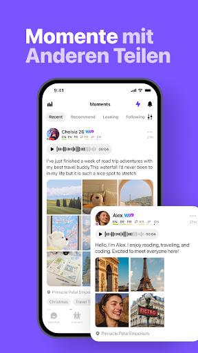 HelloTalk - Sprachen lernen Screenshot