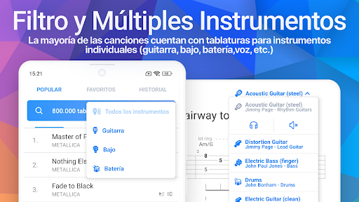 Captura de pantalla de Songsterr Guitar Tabs & Chords