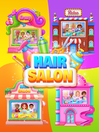 Hair Salon Games For Kids screenshot