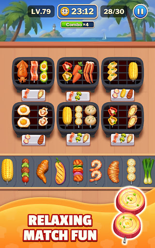 Grill Match - Food Sort Puzzle screenshot