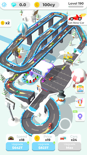 Captura de pantalla de Idle Racing Tycoon-Car Games