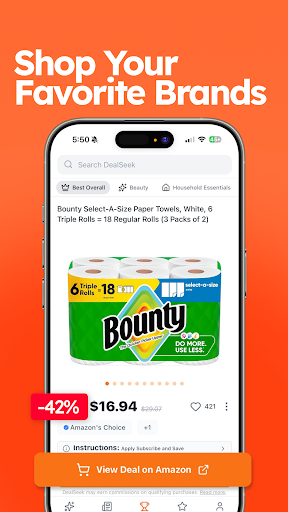 DealSeek: Coupons & Discounts screenshot