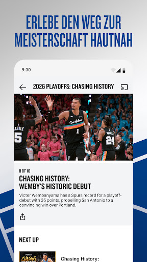 NBA: Live-Spiele & Spielstände Screenshot