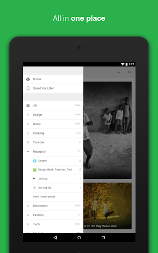 Captura de pantalla de Feedly - Smarter News Reader
