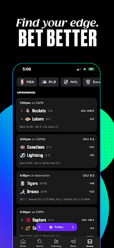 Captura de pantalla de Bleacher Report: Sports News