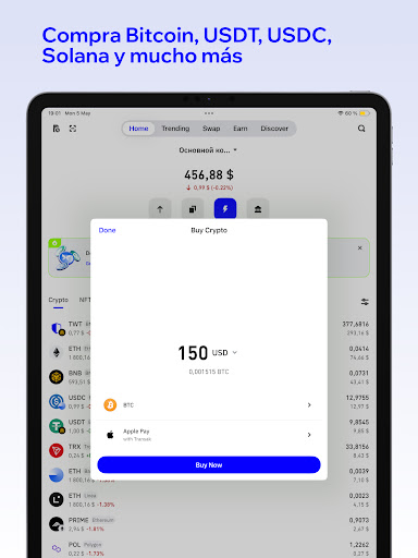 Captura de pantalla de Trust: Crypto & Bitcoin Wallet