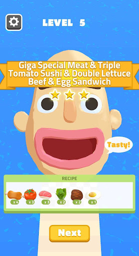 Captura de pantalla de Sandwich Runner