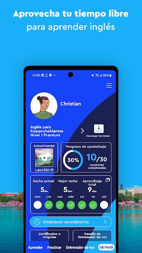 Captura de pantalla de Inglés Desde Cero con Pimsleur