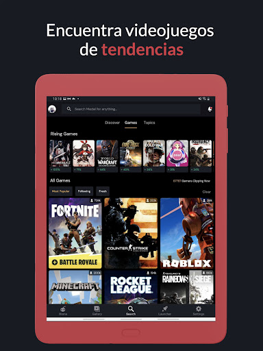 Captura de pantalla de Medalla - Recortes de Juegos
