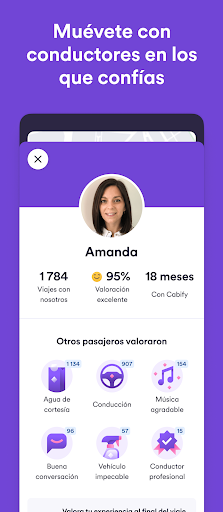 Captura de pantalla de Cabify – Coches, taxis y más