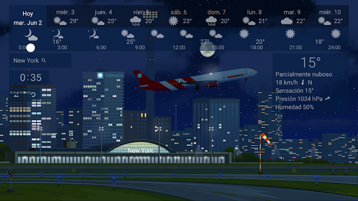 Captura de pantalla de Clima preciso YoWindow