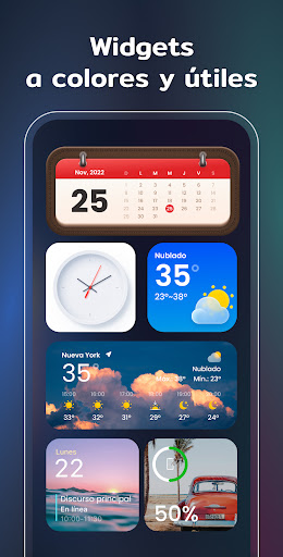 Captura de pantalla de Widgets y Temas: iWidgets