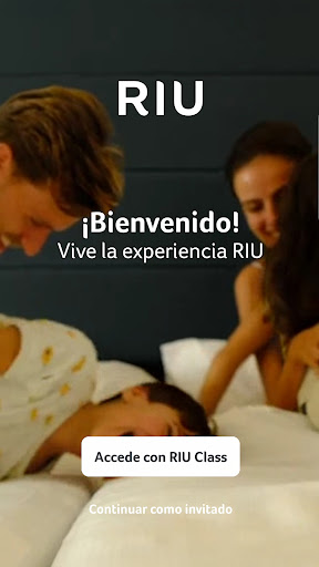 Captura de pantalla de RIU Hotels & Resorts