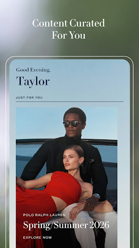Captura de pantalla de Ralph Lauren: Luxury Shopping
