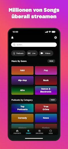 Amazon Music: Podcasts & Musik Screenshot