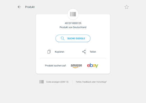 QR-code & Barcode-Scanner Screenshot