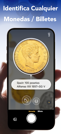 Captura de pantalla de HeritCoin: Identificación IA