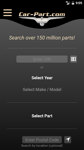 Captura de pantalla de Car-Part.com Used Auto Parts