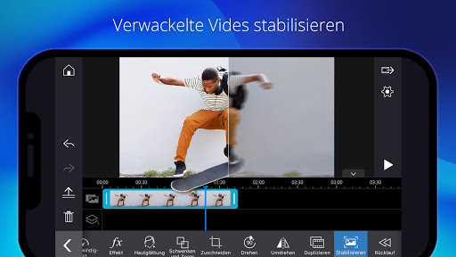PowerDirector-Videobearbeitung Screenshot