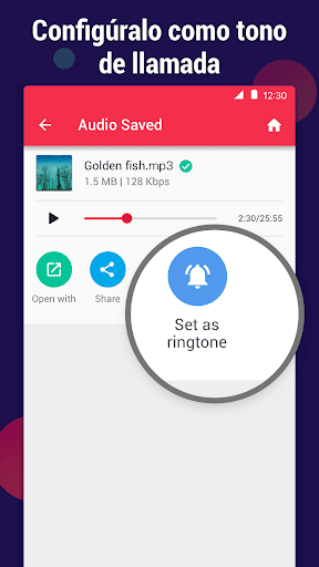 Captura de pantalla de Convertidor MP3 - Mp4 to MP3