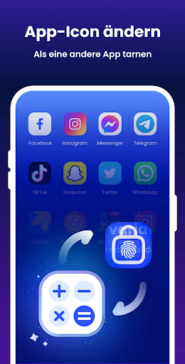App Lock - Fingerabdrucksperre Screenshot
