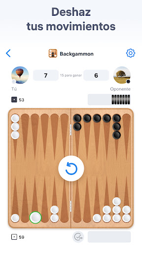 Captura de pantalla de Backgammon - Juegos de mesa