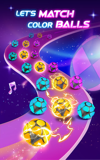 Captura de pantalla de Dancing Road: Juego De Pelotas