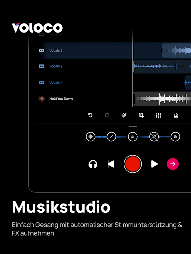 Voloco: Beats & Effekte Studio Screenshot