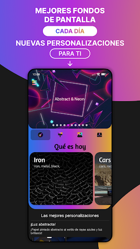 Captura de pantalla de Temas