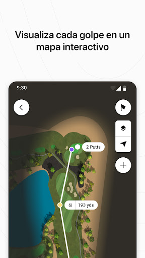 Captura de pantalla de Garmin Golf