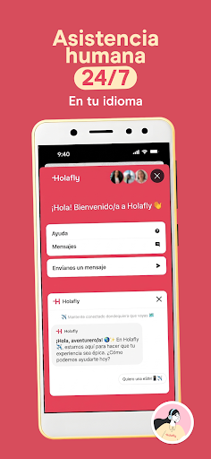 Captura de pantalla de Holafly eSIM: datos ilimitados