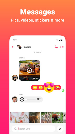 JusTalk - Video Chat & Calls screenshot
