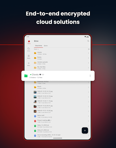 MEGA screenshot