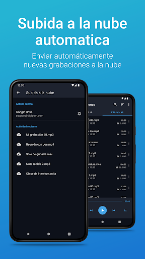 Captura de pantalla de Grabadora de Voz Fácil Pro