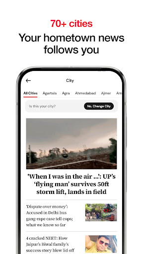 Captura de pantalla de TOI Breaking News App & ePaper