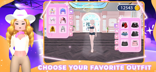 Captura de pantalla de Fashion Impress: Dress Up Star