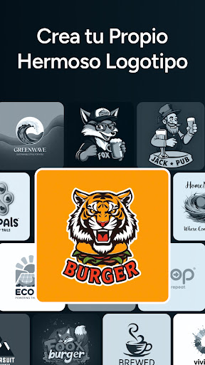Captura de pantalla de AI Logo Generator - Mark