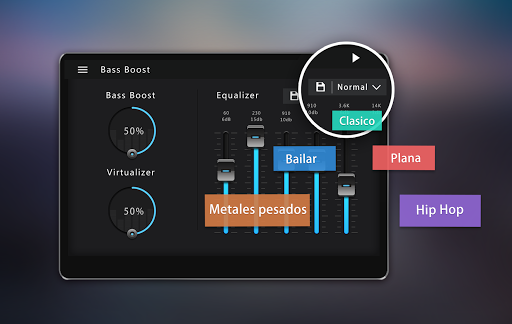 Captura de pantalla de Potenciador de bajo