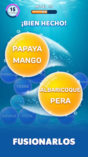 Captura de pantalla de Bubble Word Jam