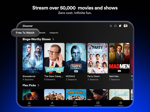 Plex: Find Movies & TV Shows screenshot