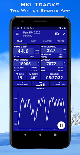 Captura de pantalla de Ski Tracks