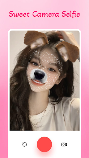 Captura de pantalla de Sweet Camera Selfie