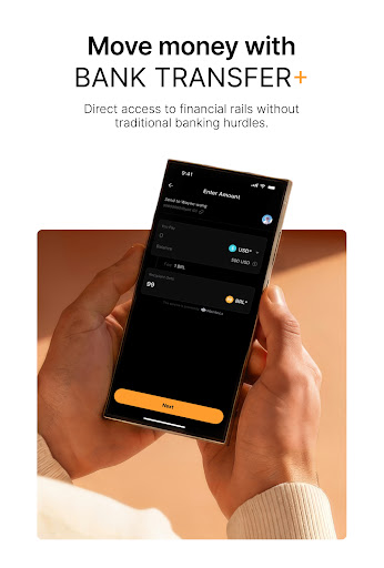 Captura de pantalla de Bybit: Compra Bitcoin y USDT