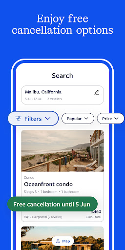 Vrbo Holiday Rentals Screenshot