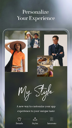 Captura de pantalla de Ralph Lauren: Luxury Shopping