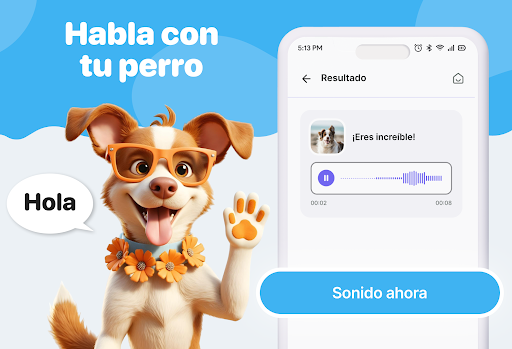 Captura de pantalla de Traductor de humano a perro