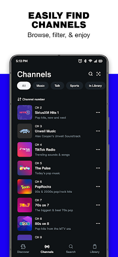 SiriusXM: Music, Sports & News screenshot